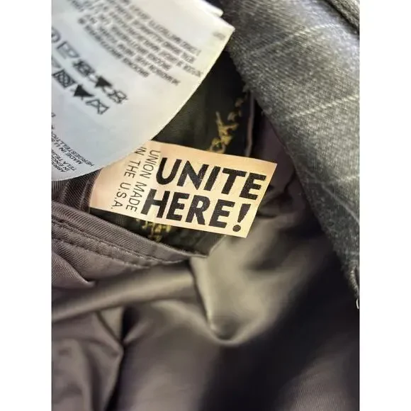 Brooks Brothers Suit Mens 44R/W39 Gray Pinstripe Wool 2 Piece Jacket Pants - Picture 9 of 16